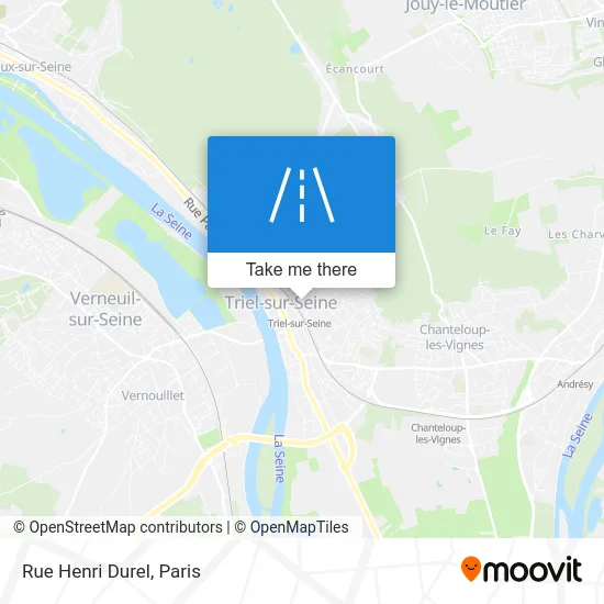 Rue Henri Durel map
