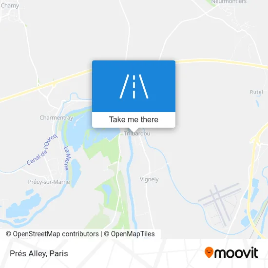 Ruelle Des Prés map