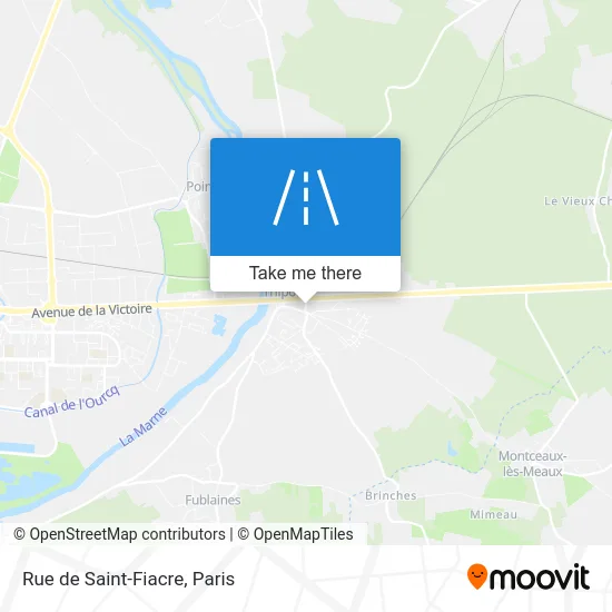 Rue de Saint-Fiacre map