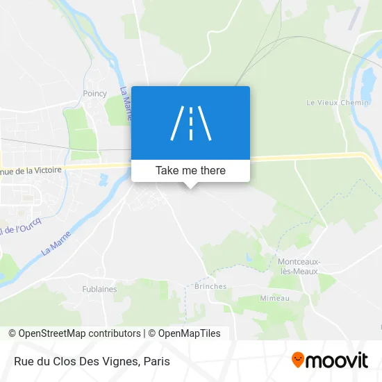 Rue du Clos Des Vignes map