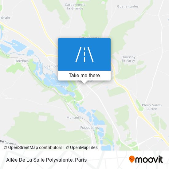 Allée De La Salle Polyvalente map