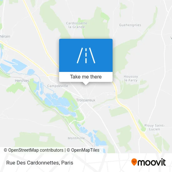 Rue Des Cardonnettes map
