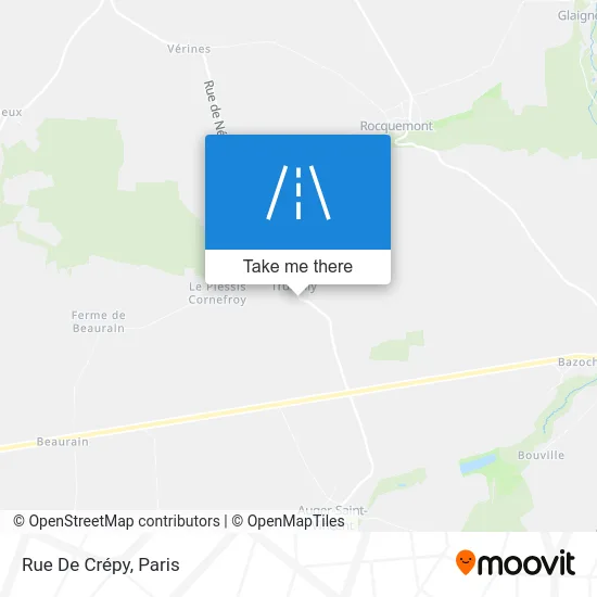 Rue De Crépy map