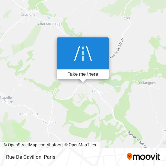 Rue De Cavillon map