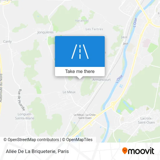 Mapa Allée De La Briqueterie