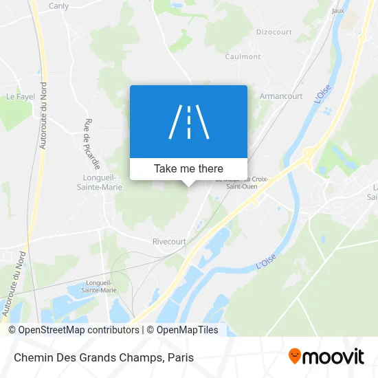Chemin Des Grands Champs map