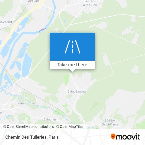 Chemin Des Tuileries map