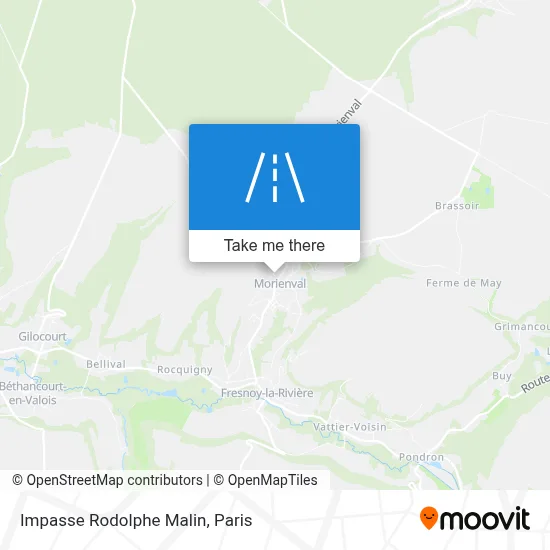 Impasse Rodolphe Malin map