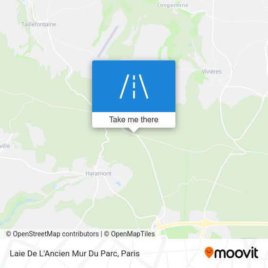 Laie De L'Ancien Mur Du Parc map