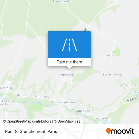 Rue De Granchemont map