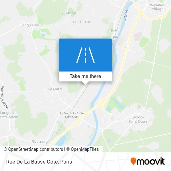 Rue De La Basse Côte map