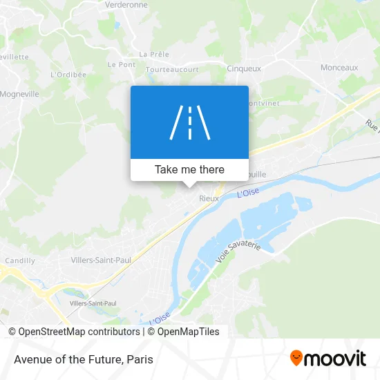 Rue De L'Avenir map
