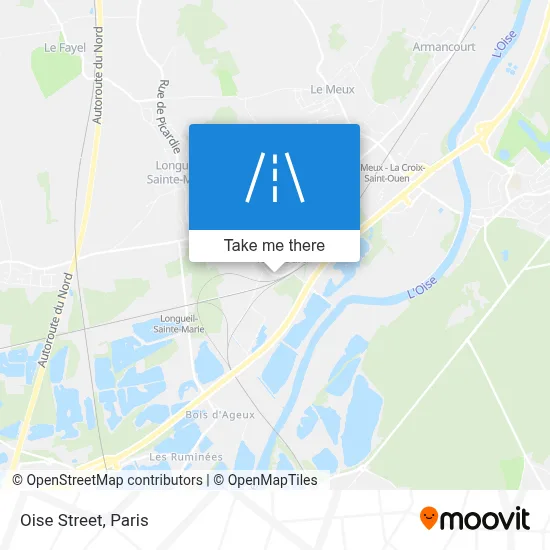 Rue De L'Oise map