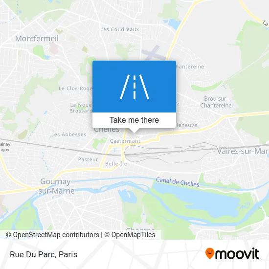 Rue Du Parc map