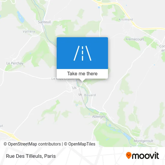 Rue Des Tilleuls map