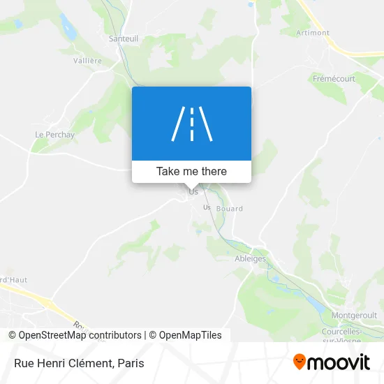 Rue Henri Clément map