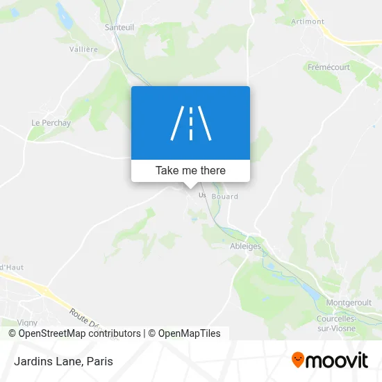 Ruelle Des Jardins map