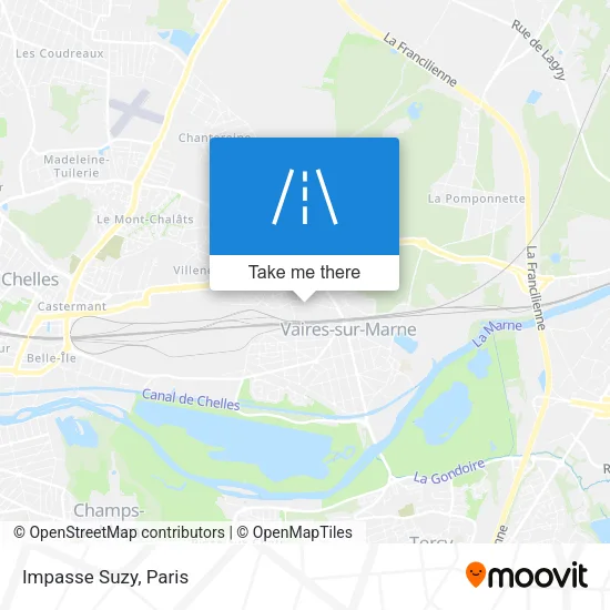 Impasse Suzy map