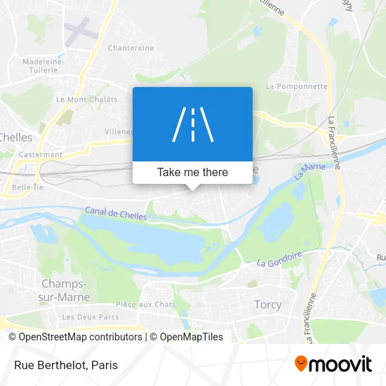 Rue Berthelot map