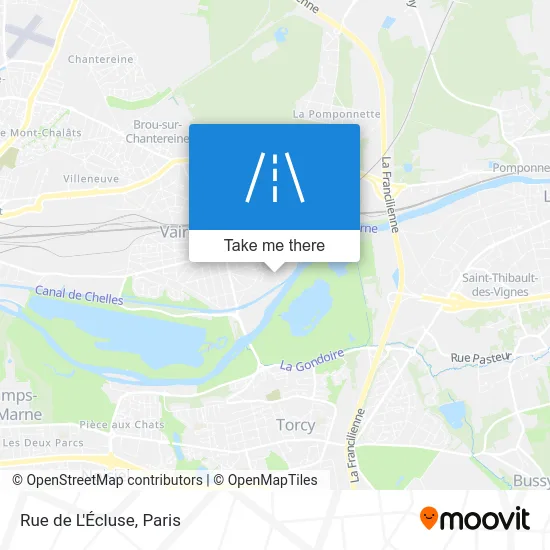 Rue de L'Écluse map