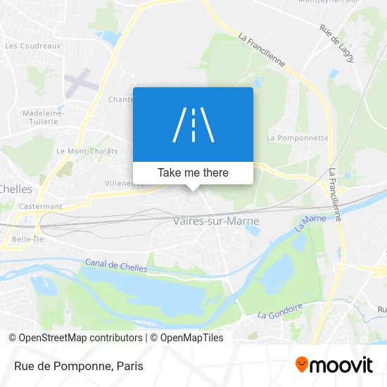 Rue de Pomponne map