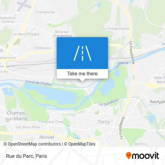 Rue du Parc map