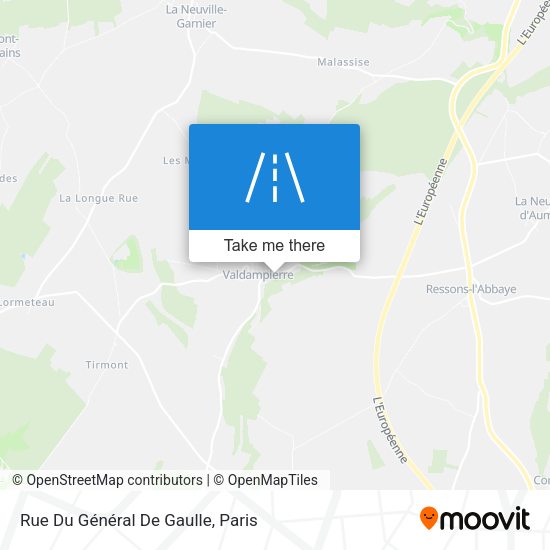 Rue Du Général De Gaulle map