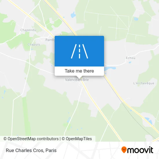 Rue Charles Cros map