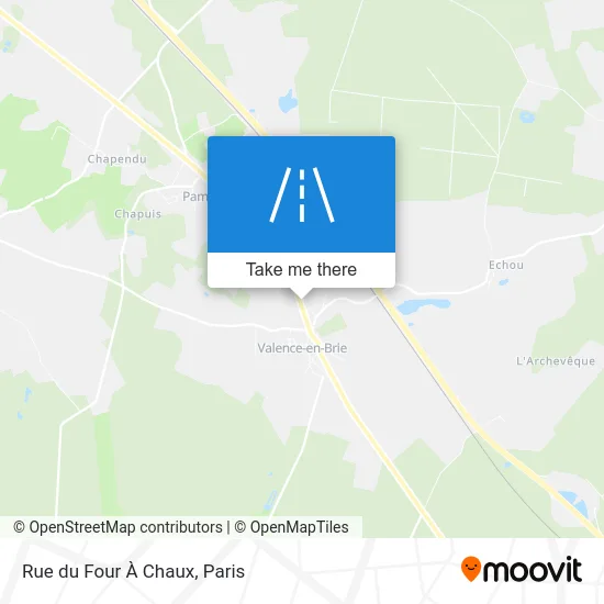 Rue du Four À Chaux map