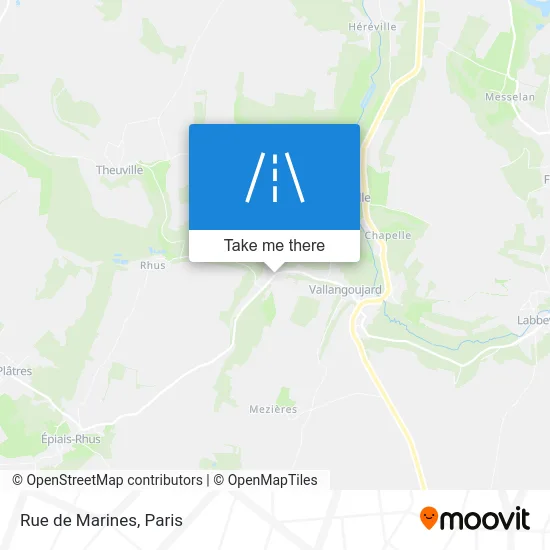 Rue de Marines map