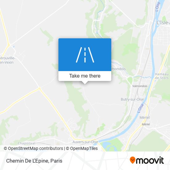 Chemin De L'Epine map