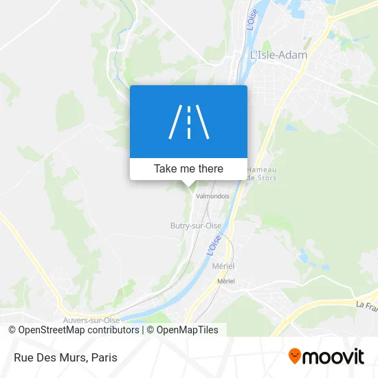 Rue Des Murs map