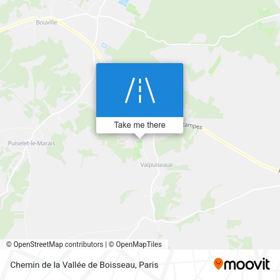Chemin de la Vallée de Boisseau map