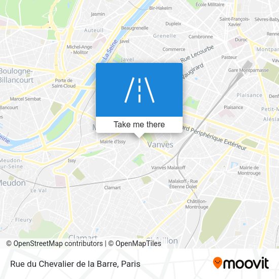 Rue du Chevalier de la Barre map