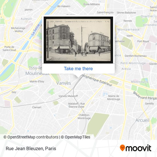 Rue Jean Bleuzen map