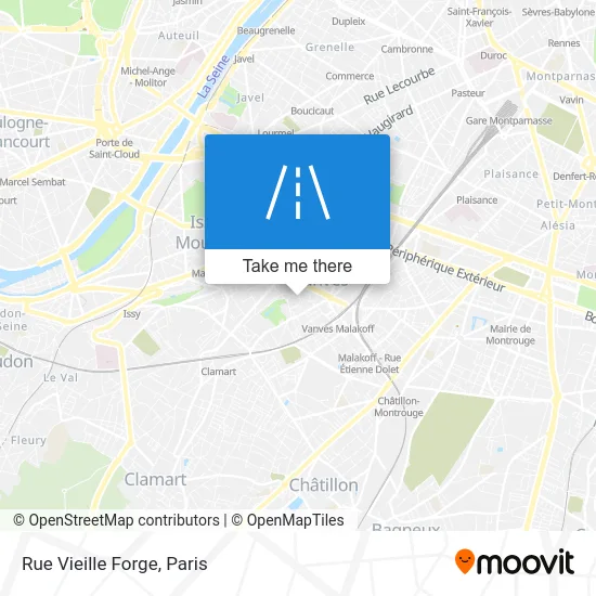 Rue Vieille Forge map