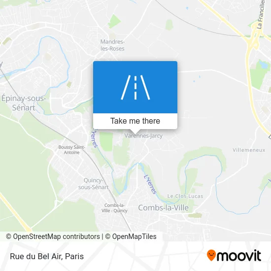 Rue du Bel Air map