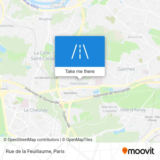 Rue de la Feuillaume map