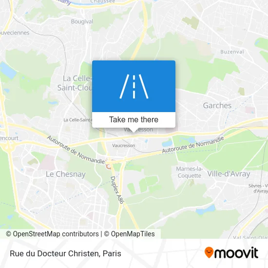Rue du Docteur Christen map