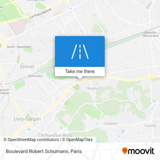 Boulevard Robert Schumann map
