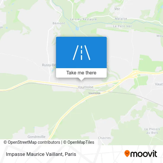 Impasse Maurice Vaillant map
