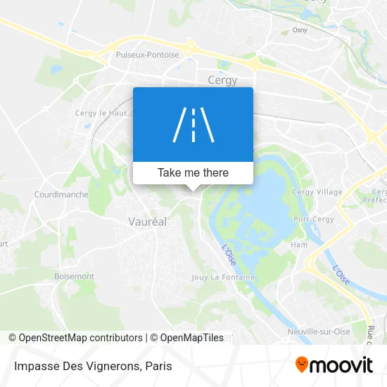 Impasse Des Vignerons map
