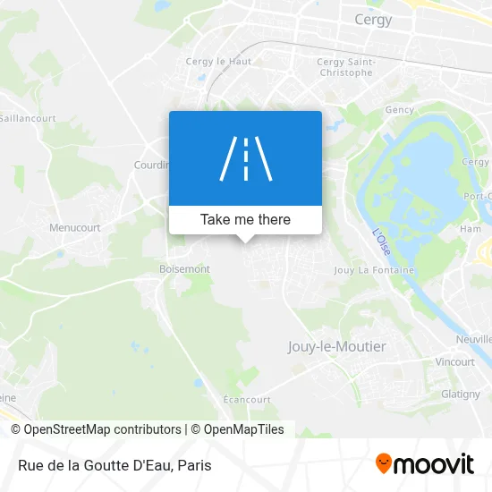 Rue de la Goutte D'Eau map