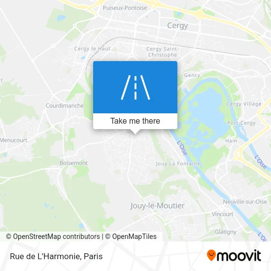 Rue de L'Harmonie map