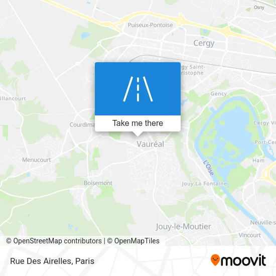 Rue Des Airelles map