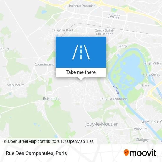 Rue Des Campanules map