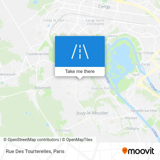 Rue Des Tourterelles map