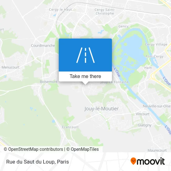 Rue du Saut du Loup map