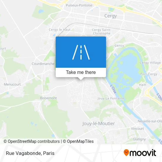 Rue Vagabonde map