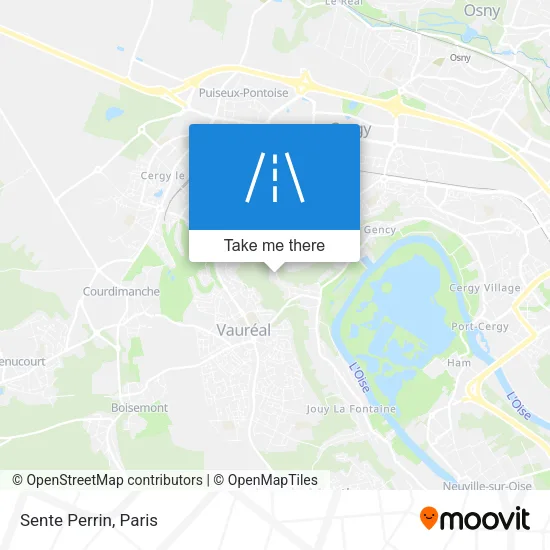 Sente Perrin map